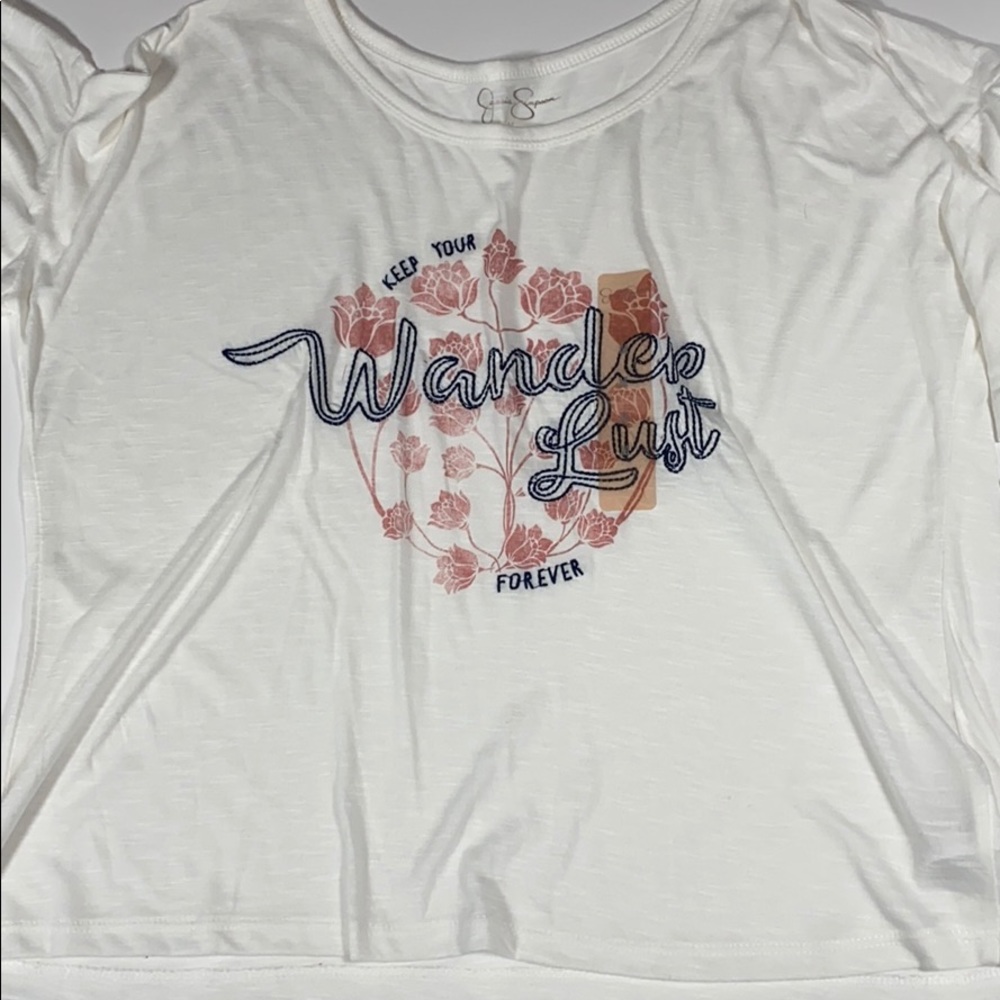 Jessica Simpson Medium Short Sleeve Graphic Shirt